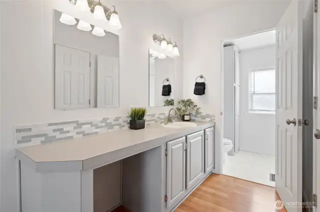primary bathroom