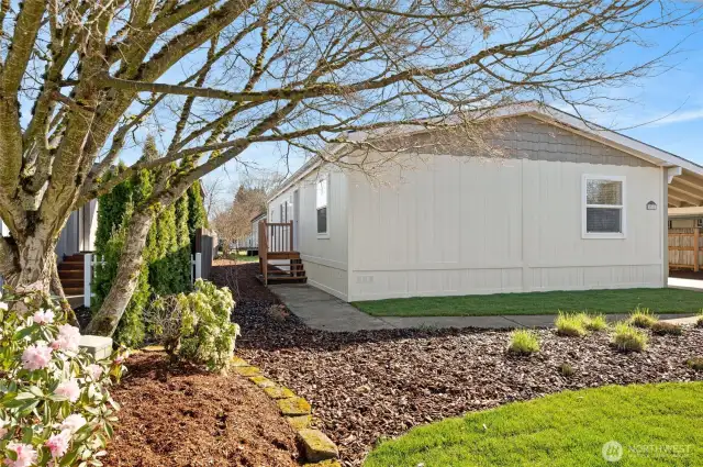 beautiful landscaping
