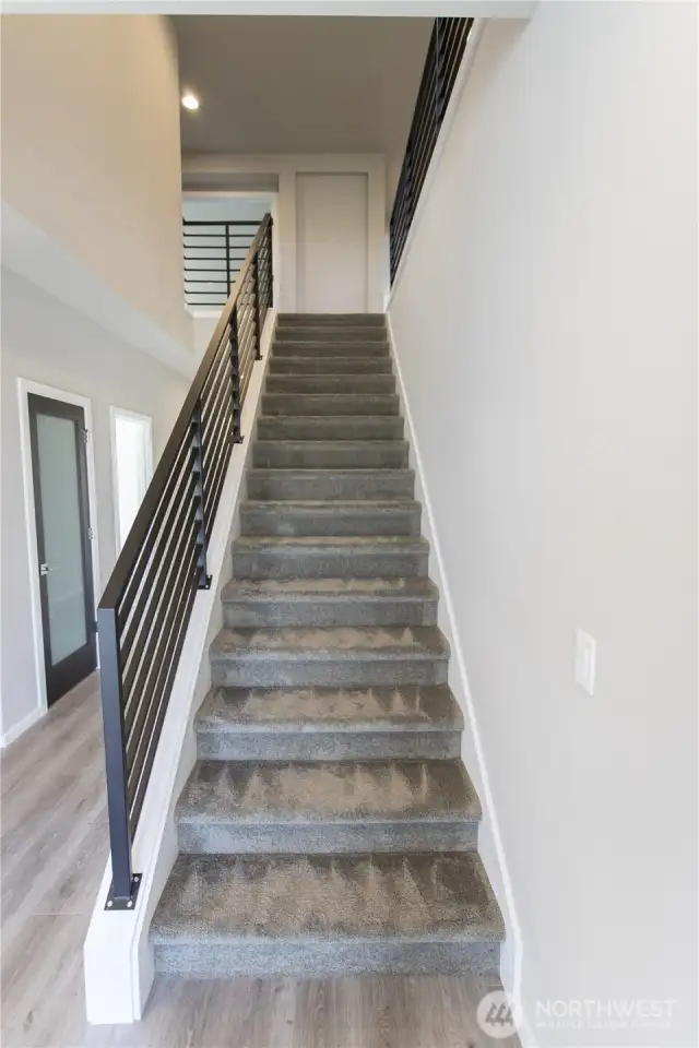 Custom-made iron railings