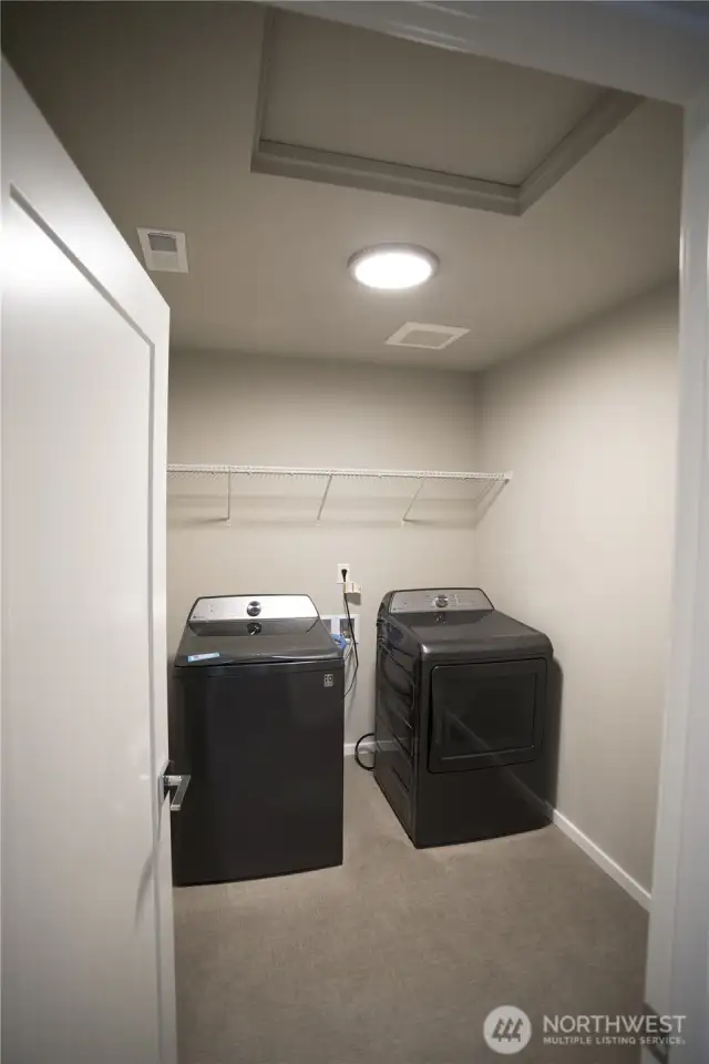 Upper floor Laundry Room
