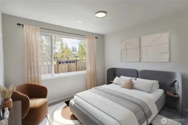 Guest BR on Main Floor - Virtually Staged