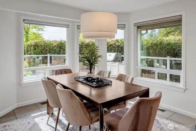 enjoy the vast views while dining