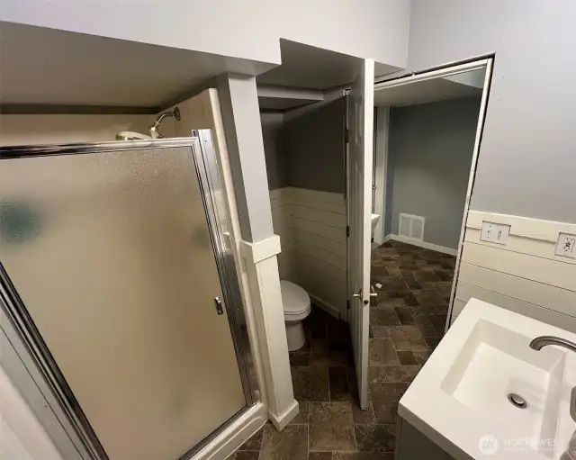 Lower bathroom