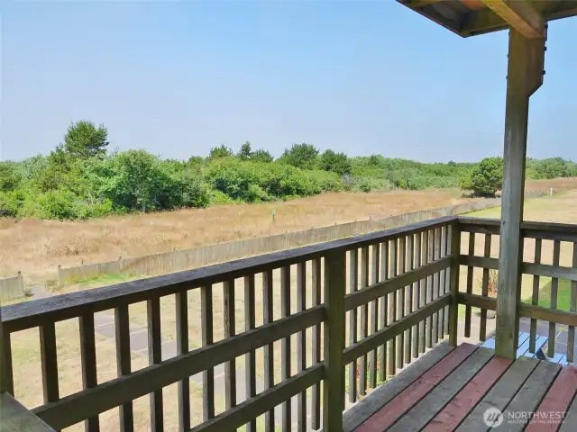 Northwest view from the Deck.