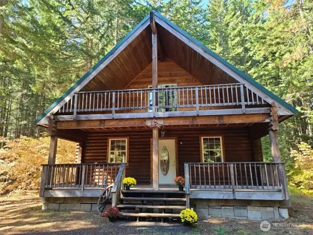 Welcome to the "log cabin in the woods". Come home to Happy Trails! This log home nestles on shy 15 acres just off Nelson Siding Road in Cle Elum. So much privacy and room to roam!