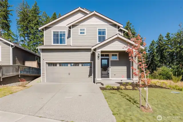 Charming two-story home with beautiful curb appeal in a quiet neighborhood.