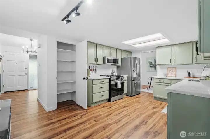 Kitchen with Pantry
