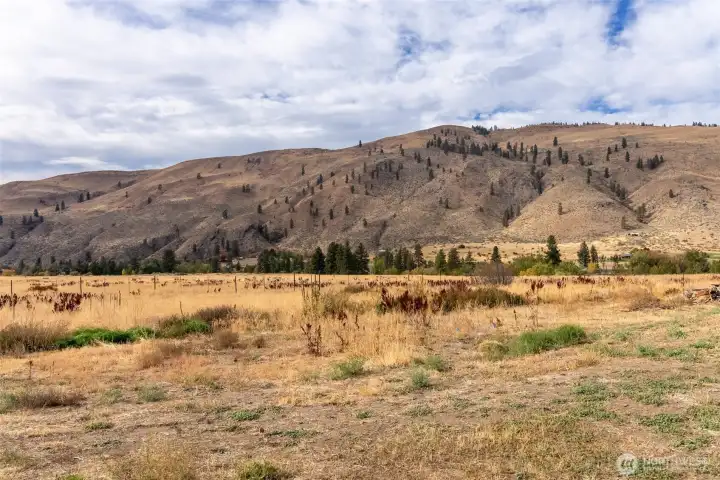 Beautiful mountain views.