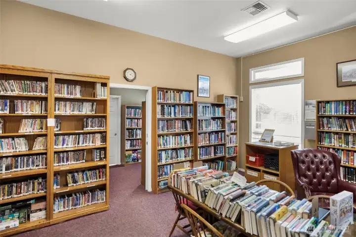 Library for residents to borrow
