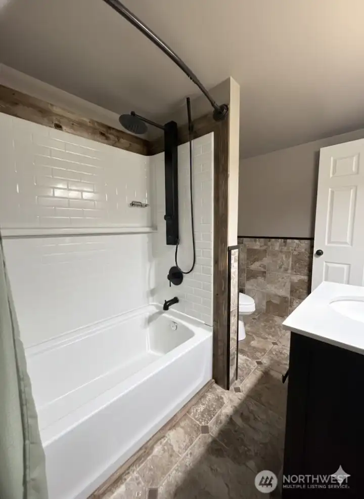 2nd full bath on main floor fully updated.