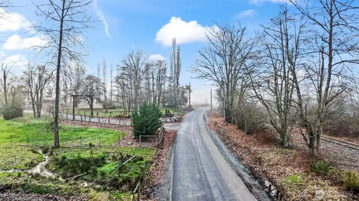 your new serene driveway to your new home!