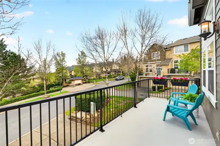 The back patio extends your living space outdoors with room to grill, lounge, and store your gear. A rare bonus, it also includes a secure storage area, adding practical flexibility for everyday living.