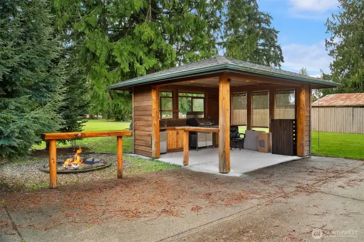 A great place to host backyard parties