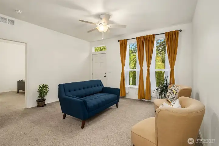 Living room and Entry