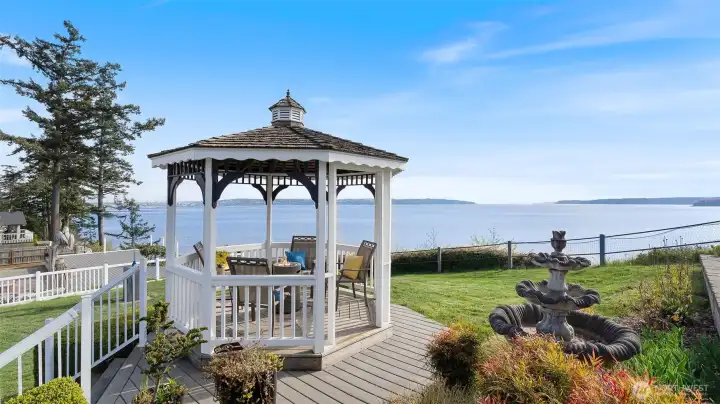 Gazebo has an amazing view