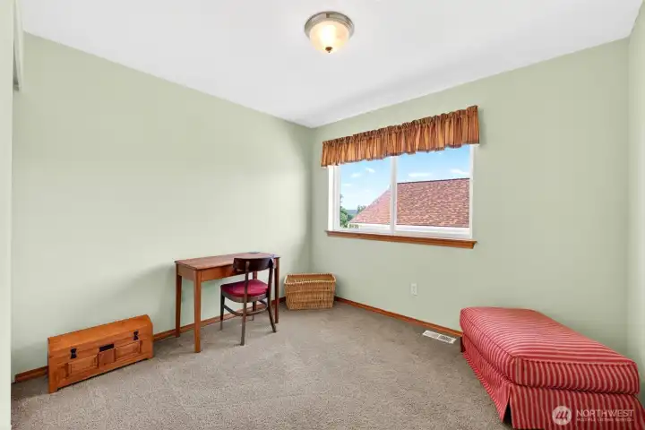 This is one of the three additional bedrooms.