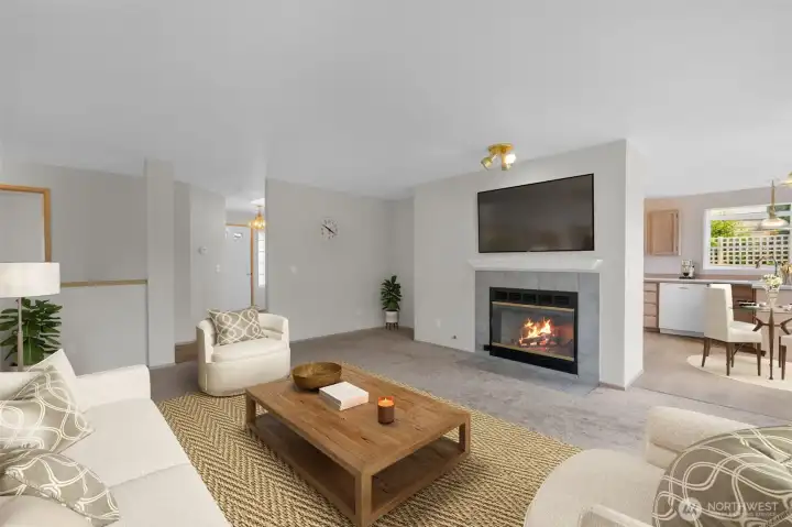 2nd Living Space Virtual Staging