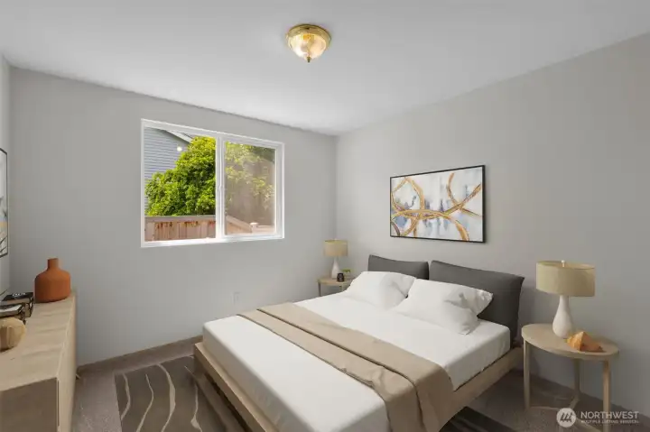 2nd Bedroom Virtual Staging