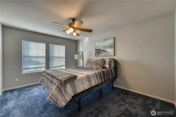 Upper level floor 3 Primary bedroom includes full ensuite and walk-in closet. Upper level floor 3 Primary bedroom includes full ensuite and walk-in closet.