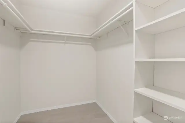 Primary Walk-In Closet