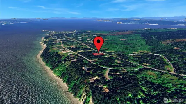 Approximate location of property in relation to surroundings.