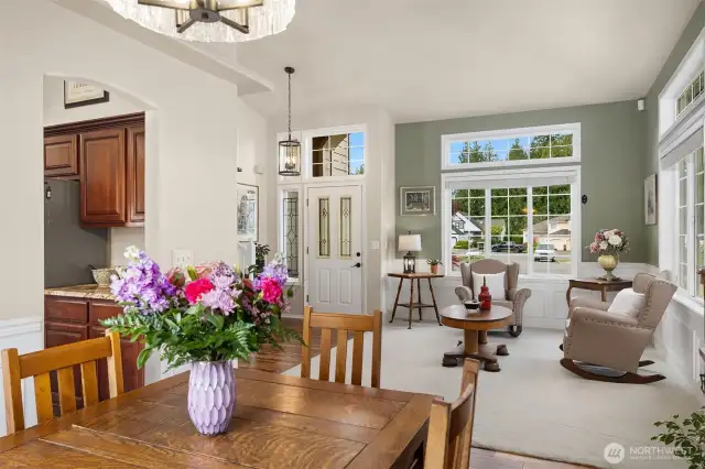Dining to Living Room