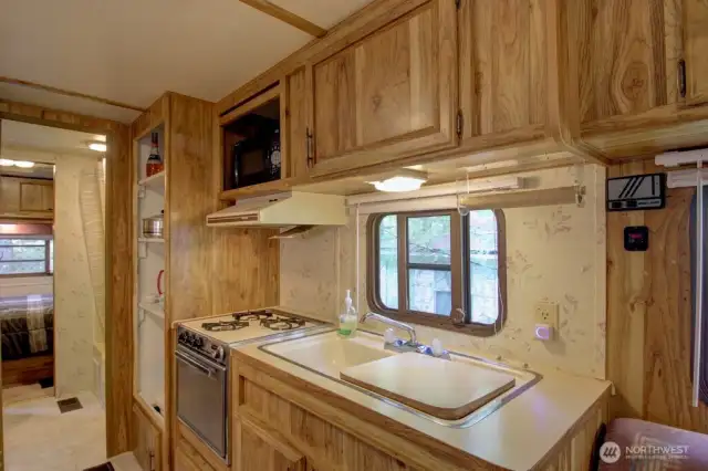 Kitchen with all the necessities to cook your favorite meal