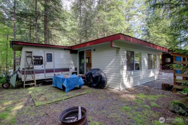 Nature and trees surrounding your getaway at The Glen
