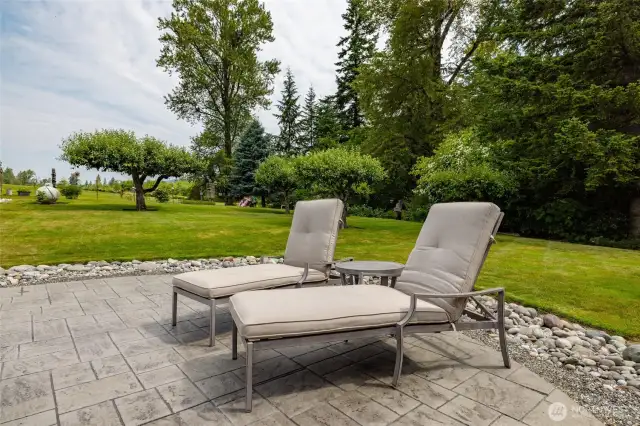 Peace and relaxation is what you will experience while enjoying your patio and watching nature all around.