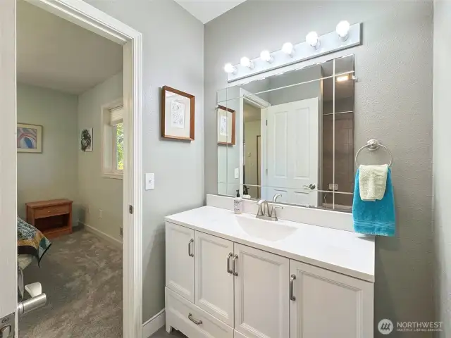 Full Bathroom attached to Guest Bedroom