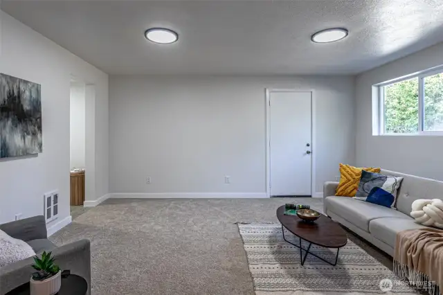 Bonus room basement
