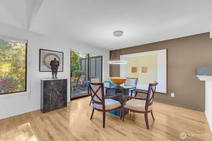 Custom designer paint choices for a feature wall