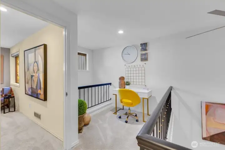 Office space on the large landing.