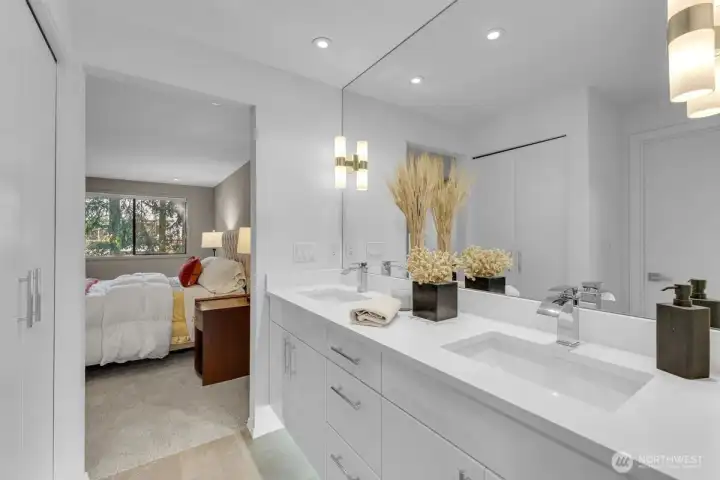 View to the bedroom