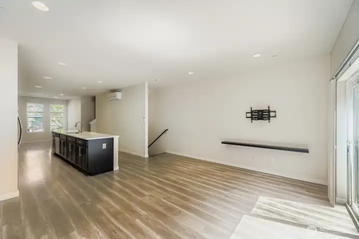 looking from living room