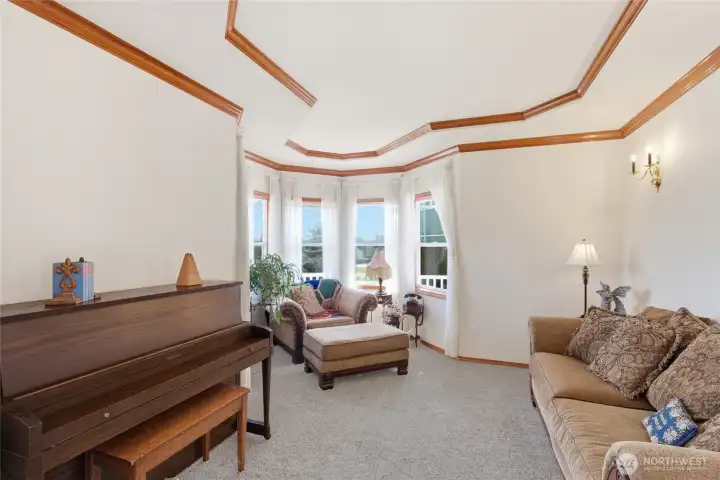 Formal living room / parlor - great for quiet time & conversations