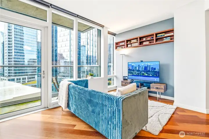 Coffee on balcony in the morning!