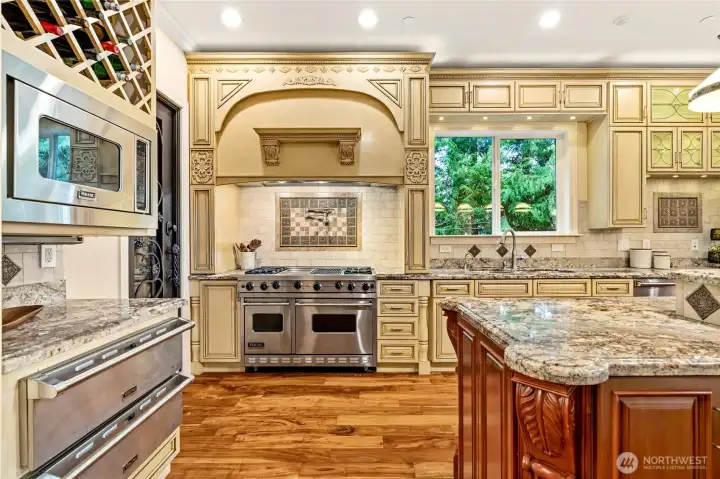 Intricate details throughout