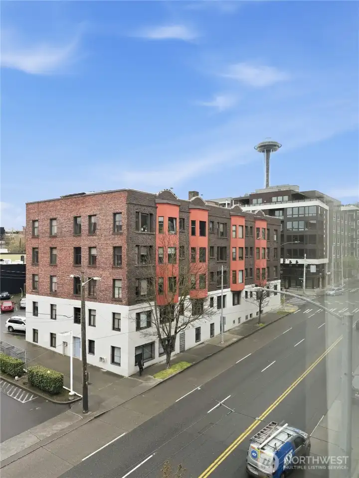 View outside of the window View outside of the window