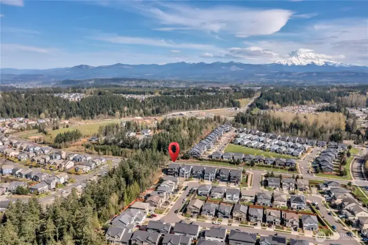 Located in sought-after Tehaleh community, surrounded by over 40 miles of scenic trails.