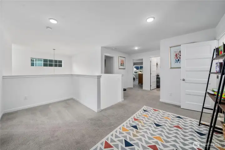 upstairs loft / bonus rm