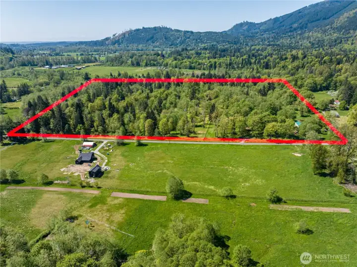 estimated property line