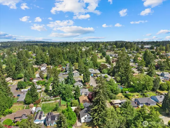 Set within an established neighborhood filled with mature trees and larger lots, this location offers a quieter residential feel while remaining connected to nearby amenities.