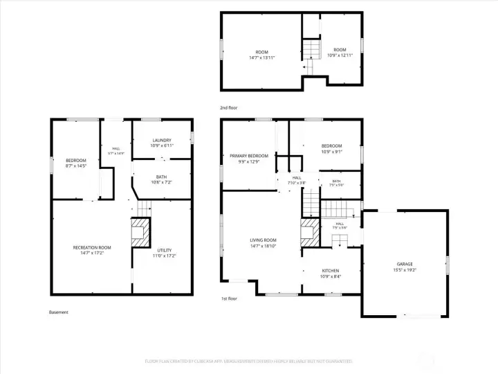 Thoughtfully designed across three levels, this flexible floor plan offers multiple living spaces, dedicated laundry, an attached garage, and a variety of rooms that can adapt to changing needs, hobbies, work-from-home setups, or guest space.