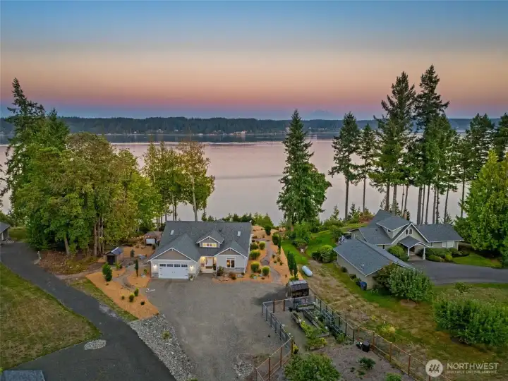 Gorgeous setting on a large lot with great outdoor spaces including a greenhouse and fenced garden. Gorgeous setting on a large lot with great outdoor spaces including a greenhouse and fenced garden.