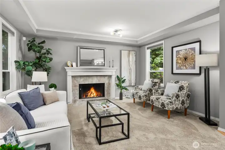 Spacious living room. Spacious living room.