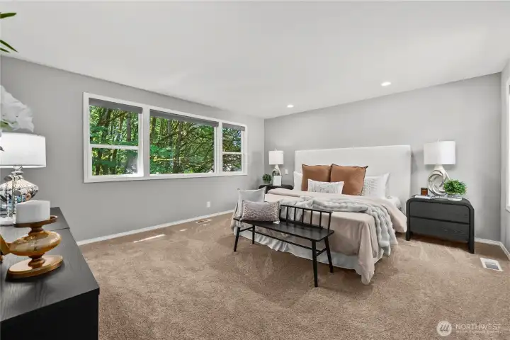 Primary bedroom. Primary bedroom.