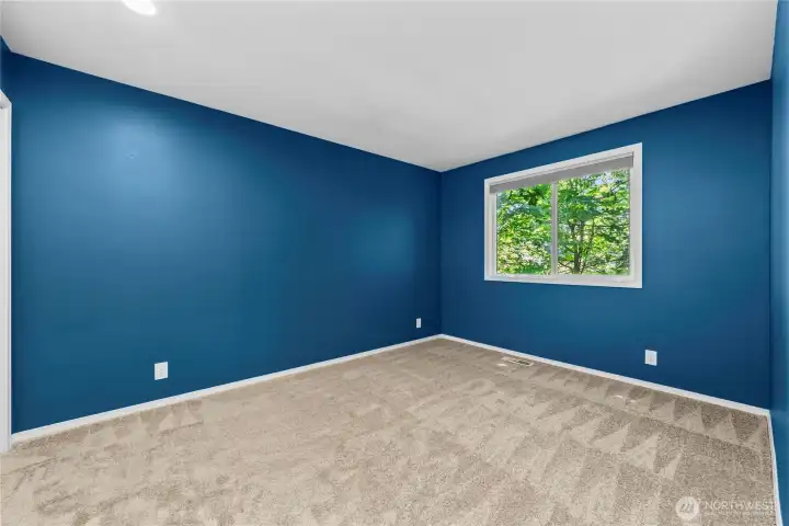 Another upstairs bedroom but large enough to be a bonus room. Another upstairs bedroom but large enough to be a bonus room.