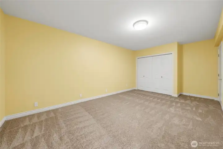 Additional bedroom on lower level. Additional bedroom on lower level.