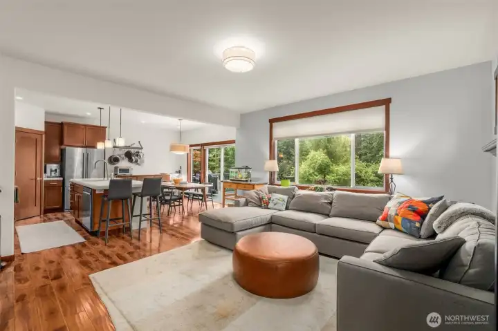 Seller has removed all personal property and the house is not staged.